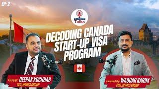 The Canada Startup Visa: Application to Approval Process | Mr. Deepak Kochhar | Host Waquar Karim