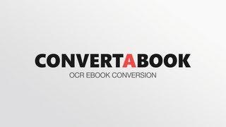 Converting A Print Book to Digital eBook Files