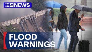 Flash flooding, weekend deluge forecast for Sydney | 9 News Australia