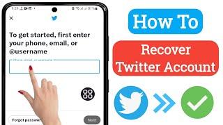 New! How to Recover Twitter Account (2023) ৷ Twitter Account if you forgot password