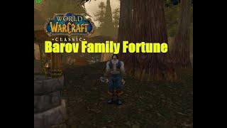 World of Warcraft. Quests - Barov Family Fortune