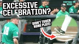 Pitcher celebrates after giving up home run | Things You Missed