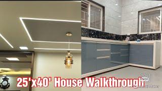 1000sqft House Design walkthrough | Simple and elegant 3BHK home tour | Best Design #design #vastu