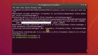 How to Create Python Virtual Environments on Ubuntu 18.04 using virtualenv
