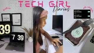 Realistic day in the life of a Tech Girl | WFH schedules, crunch time, what I do & more | Work Vlog