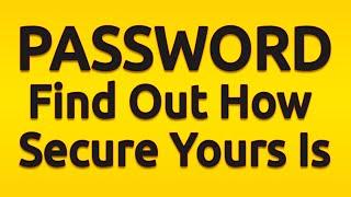 How Secure Is Your Online Passwords?