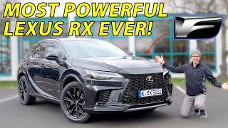The quickest Lexus RX ever! 2023 RX 500h F Sport REVIEW