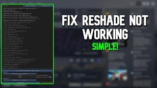 How to Fix Reshade Not Opening | FiveM Tutorial 2024