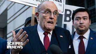 Rudy Giuliani served with indictment in Arizona fake elector case