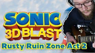 Sonic 3D Blast - Rusty Ruin Zone Act 2 (Saturn) [Chill Cover] (+ Tabs)