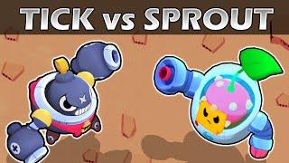 SPROUT vs TICK | 1vs1 | Робот Бой | Драки Звезды