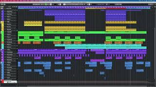 Space Ambient Cubase Project View