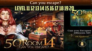 Can you escape the 100 room 14 Level 11 12 13 14 15 16 17 18 19 20 Walkthrough