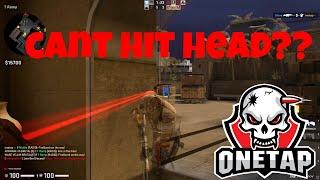 onetap.com cant headshot in hvh?