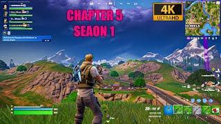 Fortnite Chapter 5 S01 | Battle Royale Ranked | Platinum to Diamond | Gameplay [4K]