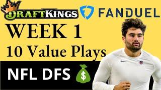 2023 DK and FD Value Plays: NFL DFS Week 1 on DraftKings and FanDuel