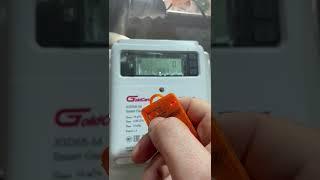 Как остановить счетчик газа Gold Card JGD6S-M Smart Gas Meter