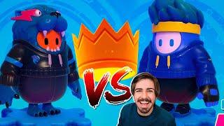 NINJA VS MRS BEAST! DESAFIO FALL GUYS!