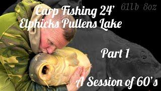 Carp Fishing - Elphicks Pullens - A session of 60’s