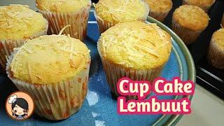 Resep CUP CAKE TAPE KEJU LEMBUTTT