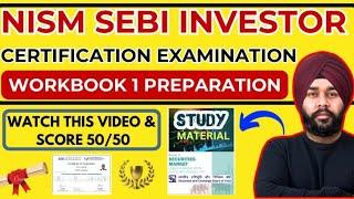 SEBI Investor Certification Exam Workbook 1 Preparation (Securities Market Guidance) #nism #sebi