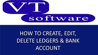 ledgers in vt software | vt software uk | vt software tutorial | vt transaction tutorial