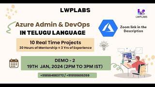 #azure #devops in TELUGU | Azure Pipeline | Build & Release | Demo 2