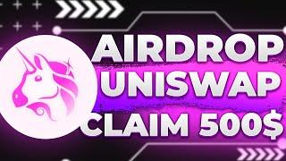 Uniswap COIN | AIRDROP 500$ | Uniswap news today