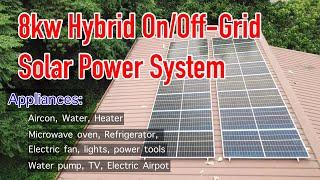 8kw Hybrid On/Off-Grid System installed in Antipolo City | Sola Renz