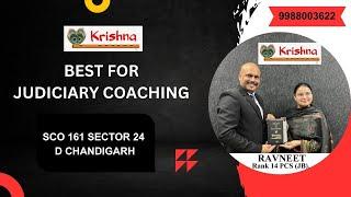 Best Krishna Judiciary Coaching in Chandigarh | best online classes for judiciary & CLAT Coaching |