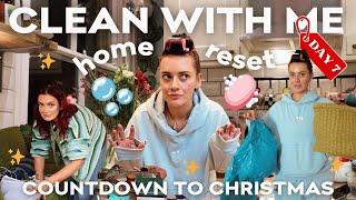 WATCH THIS IF YOU NEED TO CLEAN YOUR HOUSE. 🫧  CLEAN WITH ME & HOME RESET | DAY 7 | EmmasRectangle