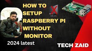 How To Setup Raspberry Pi Without Monitor || Raspberry pi Headless Setup 2024