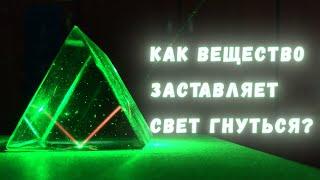 Магия оптики: как именно вещества изгибают проходящие через них световые лучи?