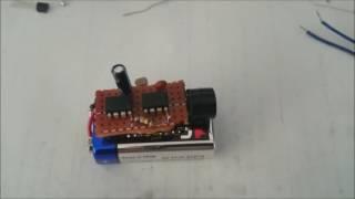 Fridge door alarm circuit with delay time