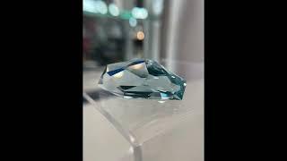 Natural blue Topaz, Volyn deposit, Ukraine