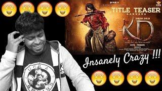 KD - The Devil | Title Teaser Reaction | Kannada Movie | M.O.U | Mr Earphones BC_BotM