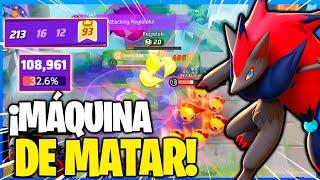 ¡EL MEJOR POKE PARA SALIR DE EXPERTO! | POKEMON UNITE ZOROARK GAMEPLAY COMENTADO