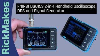 FNIRSI DSO153 2-in-1 Handheld Oscilloscope DDS and Signal Generator