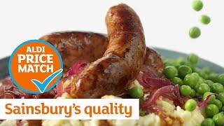 Sainsbury's quality - Aldi prices: Sausage and Mash | Sainsbury's