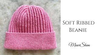 Soft Ribbed Beanie | mawishem