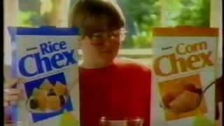 Rice and Corn Chex commercial