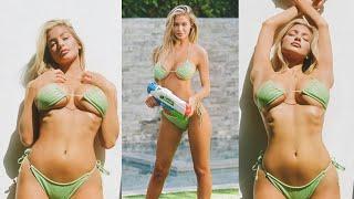 Top Model | Hannah Palmer | Green Swimsuit Edition