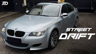 SD // BMW M5 E60 GERMAN STREETDRIFT COMPILATION // POV - DRIFT - DONUT