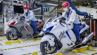 How Japanese Build Powerful Hayabusa Bikes From Scratch Inside Massive