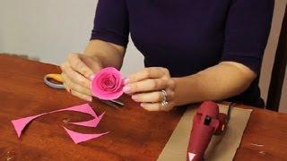 How to Make a Rosette With a Glue Gun : Fun & Simple Crafts