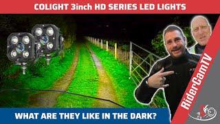 CoLight 3Inch HD Series LED Lights | What are they like in the dark?