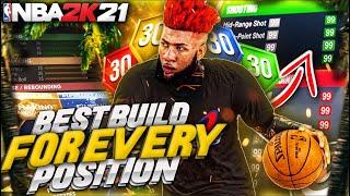 THE *NEW* MOST OVERPOWERED BUILDS FOR EVERY POSITION IN NBA 2K21!! BEST BUILDS IN 2K21 AFTER PATCH 8