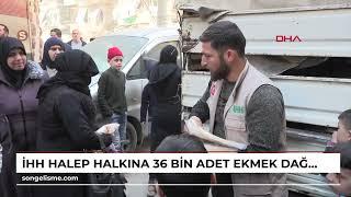 İHH, Halep halkına 36 bin adet ekmek dağıttı