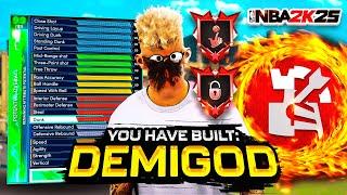 BEST DEMIGOD POINT GUARD BUILD w/ 99 STEAL + CONTACT DUNKS in NBA2K25 | BEST BUILD 2K25