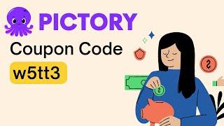 Pictory AI Coupon Code ️ w5tt3